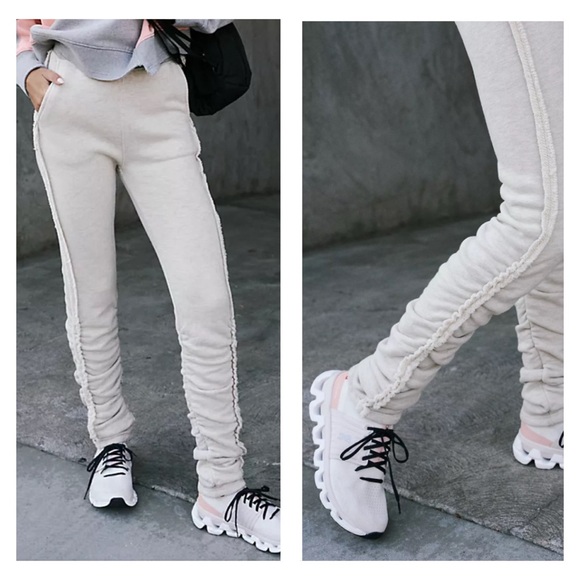 Free People Pants - Free People Start Up Jogger Pants Size XS Gray